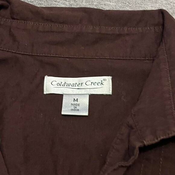 Coldwater creek 2000s ruched blouse - Picture 4 of 7